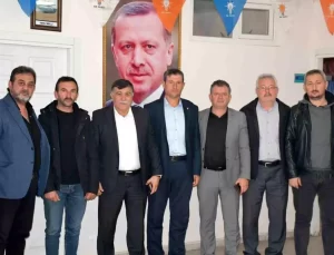 AK Parti Emet İlçe Başkanlığı’na Yeni Seçilen Mustafa Kısa’ya Ziyaret