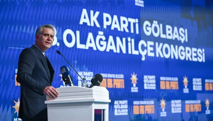 AK Parti Gölbaşı Kongresi Yapıldı