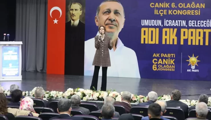 AK Parti’li Karaaslan, partisinin Canik İlçe Kongresi’nde konuştu Açıklaması