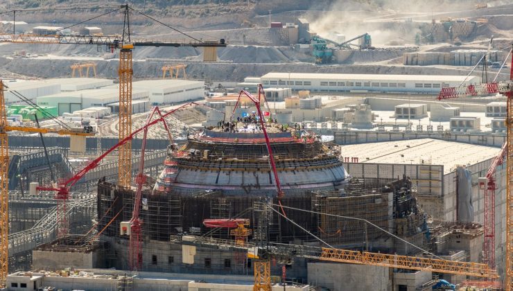 Akkuyu NGS’nin 1. Ünitesinde önemli aşama tamamlandı