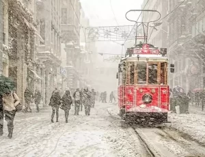 AKOM açıkladı: İşte İstanbul’da kar yağışı beklenen ilçeler…