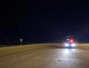 Akseki-Seydişehir Yolu Buzlanma Nedeniyle Kapandı