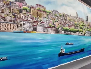 Alev Özas’ın ‘Dev İstanbul’ Sergisi Açıldı