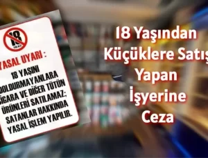Alkol Denetimi: Yaş Altı Satışa Cezai İşlem