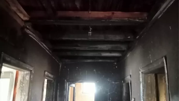 Alucra’da Ev Yangını