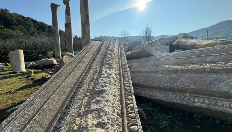 Amastris Antik Kenti’nde Restorasyon Başladı