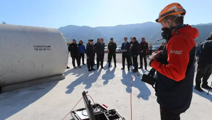 Amasya’da AFAD Eğitim Parkuru İncelemesi