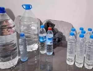 Amasya’da Kaçak İçki Operasyonu