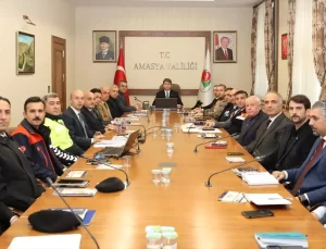 Amasya’da Trafik Güvenliği Toplantısı