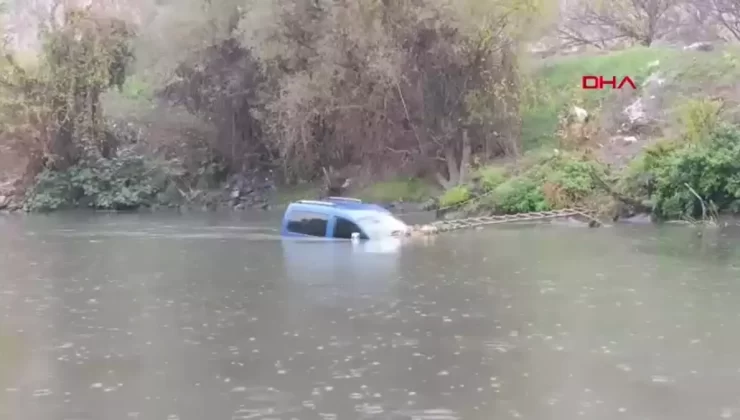 Amasya’da Trafik Kazası: Araç Nehire Uçtu, Sürücü Kurtuldu