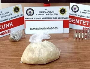 Amasya’da Uyuşturucu Operasyonu: 3 Tutuklama
