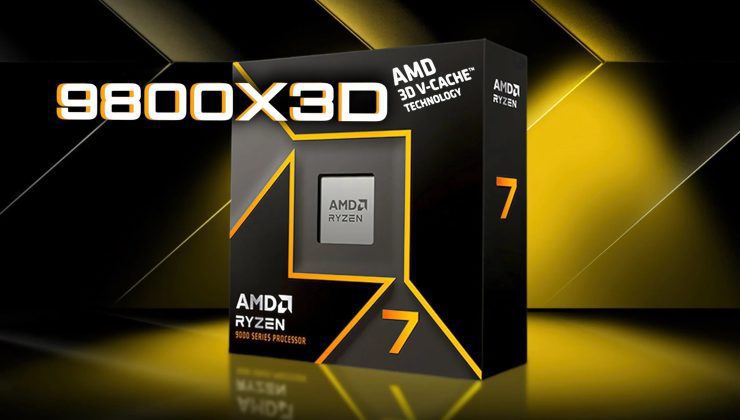 AMD Ryzen 7 9800X3D, benzer hızlarda 7800X3D, 9700X ve 7700X ile karşılaştırıldı