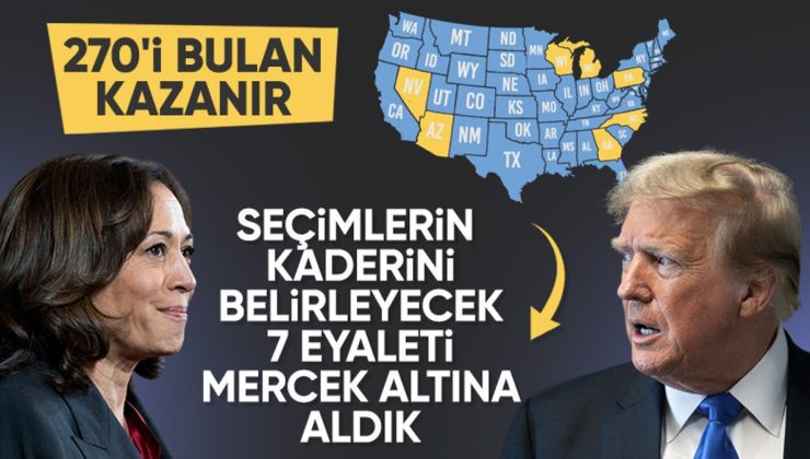 Amerika’da salıncak eyaletler hangileri? Salıncak eyaletlerde kimin şansı yüksek