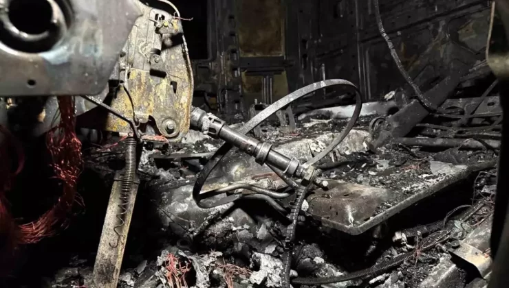 Anadolu Otoyolu’nda Tır Yangını