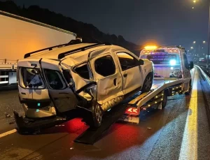 Anadolu Otoyolu’nda Zincirleme Kaza: 10 Yaralı