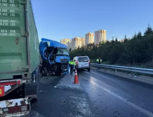 Anadolu Otoyolu’nda Zincirleme Kaza