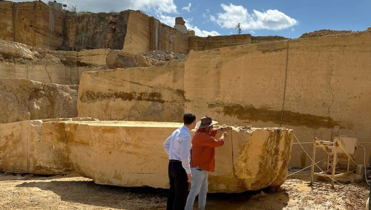 Anıtkabir’in yapımında kullanıldı! Eskipazar Sarı Traverten Taşı coğrafi işaretini aldı