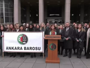 Ankara Barosu’ndan “25 Kasım” Eylemi: “İstanbul Sözleşmesi’ni Savunmak, Kadın Cinayetlerini ve Şiddeti Durdurmak Hepimizin Sorumluluğudur”