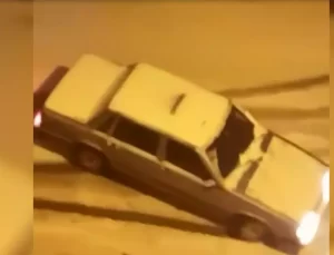 Ankara’da Yoğun Kar Yağışı Sürücülere Zor Anlar Yaşattı