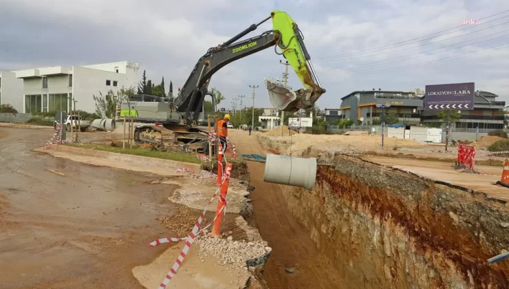 Antalya’da 185 Milyon TL’lik Kanalizasyon Projesi Tamamlanıyor