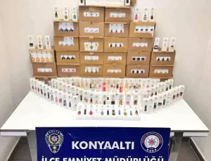 Antalya’da 2 Milyon TL’lik Kaçak Parfüm Ele Geçirildi