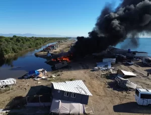 Antalya’da Çardak Yıkımı Gerçekleşti