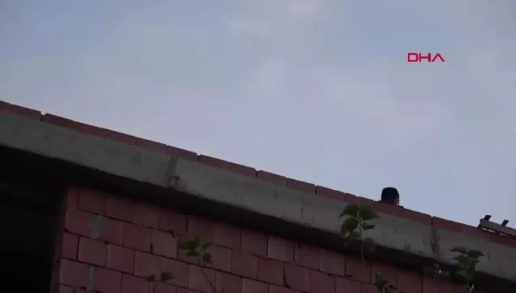 Antalya’da Çatıdaki Kadını Annesi İkna Etti