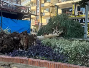 Antalya’da Fırtına Hasara Yol Açtı