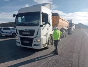 Antalya’da Hava Destekli Trafik Denetimi