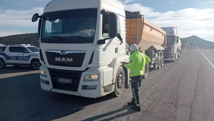 Antalya’da Hava Destekli Trafik Denetimi