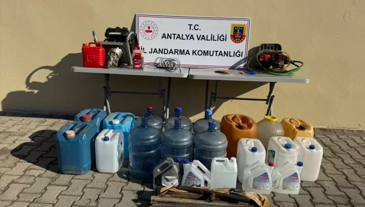 Antalya’da Kaçak Kazı Operasyonu