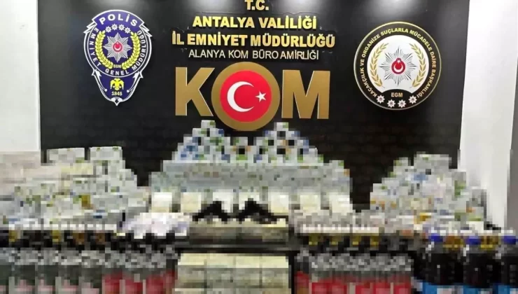 Antalya’da Kaçakçılık Operasyonu: 11 Gözaltı
