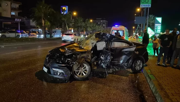 Antalya’da Otomobil Kazası: 1 Ölü