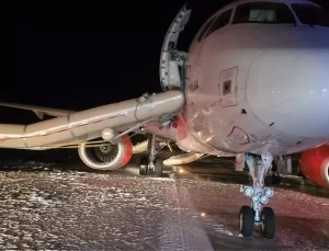 Antalya’da Uçakta Yangın!
