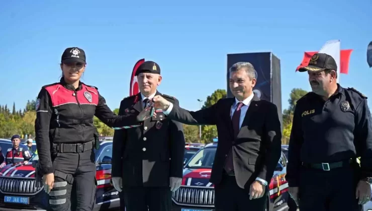 Antalya’ya 225 Yeni Güvenlik Aracı