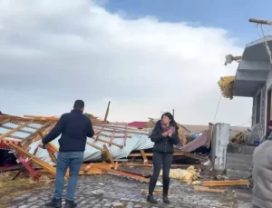 Ardahan’da Fırtına Nedeniyle Hasar Tespit Çalışmaları Başladı