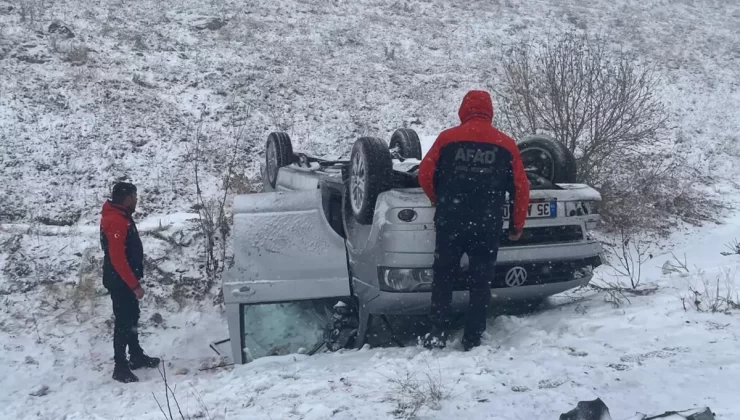 Ardahan’da Kar ve Sis Nedeniyle Trafik Kazası: 8 Yaralı
