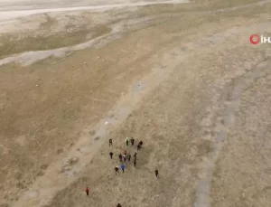 Arin Gölü’nde Su Seviyesi Düşüyor