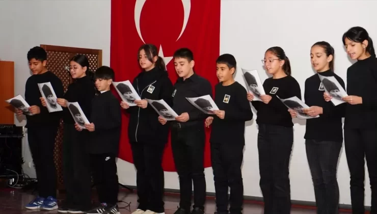 Atatürk Ağın’da Anıldı