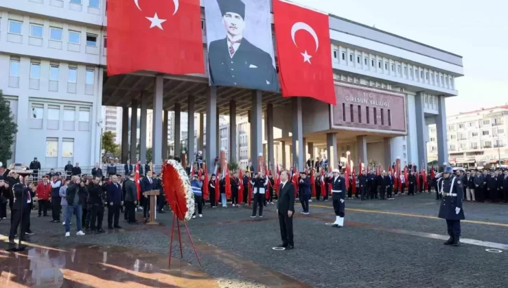 Atatürk, Giresun’da Anıldı