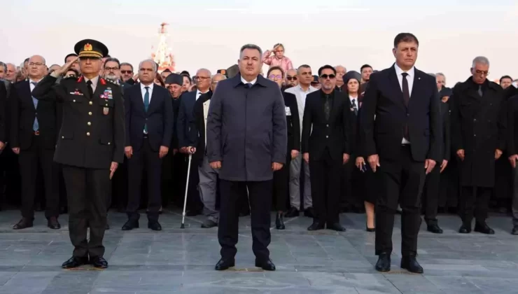 Atatürk, İzmir’de 86. Yılında Saygıyla Anıldı