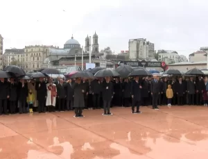 Atatürk, Ölümünün 86. Yıldönümünde Taksim’de Anıldı