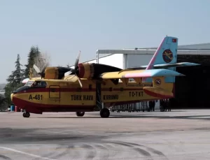 Ateş Kuşları Yangın Söndürme Uçakları Bakıma Alındı