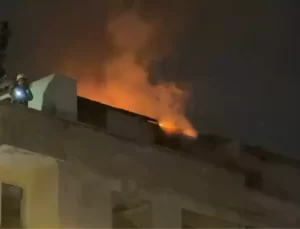 Avcılar’da Kentsel Dönüşüm Alanında Yangın