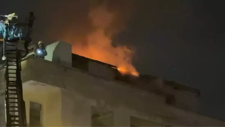 Avcılar’da Kentsel Dönüşüm Alanında Yangın