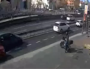 Avcılar’da Motosiklet Kazası
