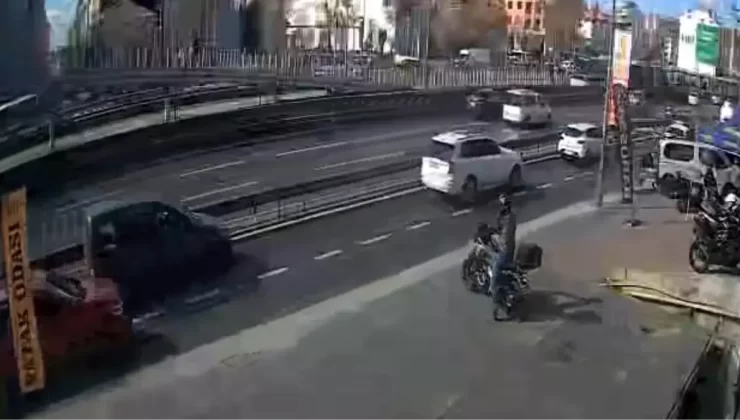 Avcılar’da Motosiklet Kazası