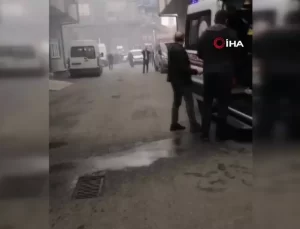 Avcılar’da Sünger İmalathanesinde Yangın