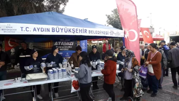 Aydın Büyükşehir Belediyesi’nden Atatürk İçin Hayır Faaliyeti