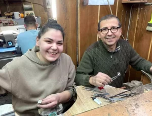 Aydın’ın İlk Kadın Kuyumcusu Yetişiyor